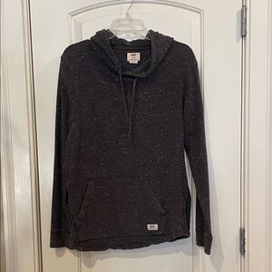 Vans Black Speckled Cowl Neck Sweater